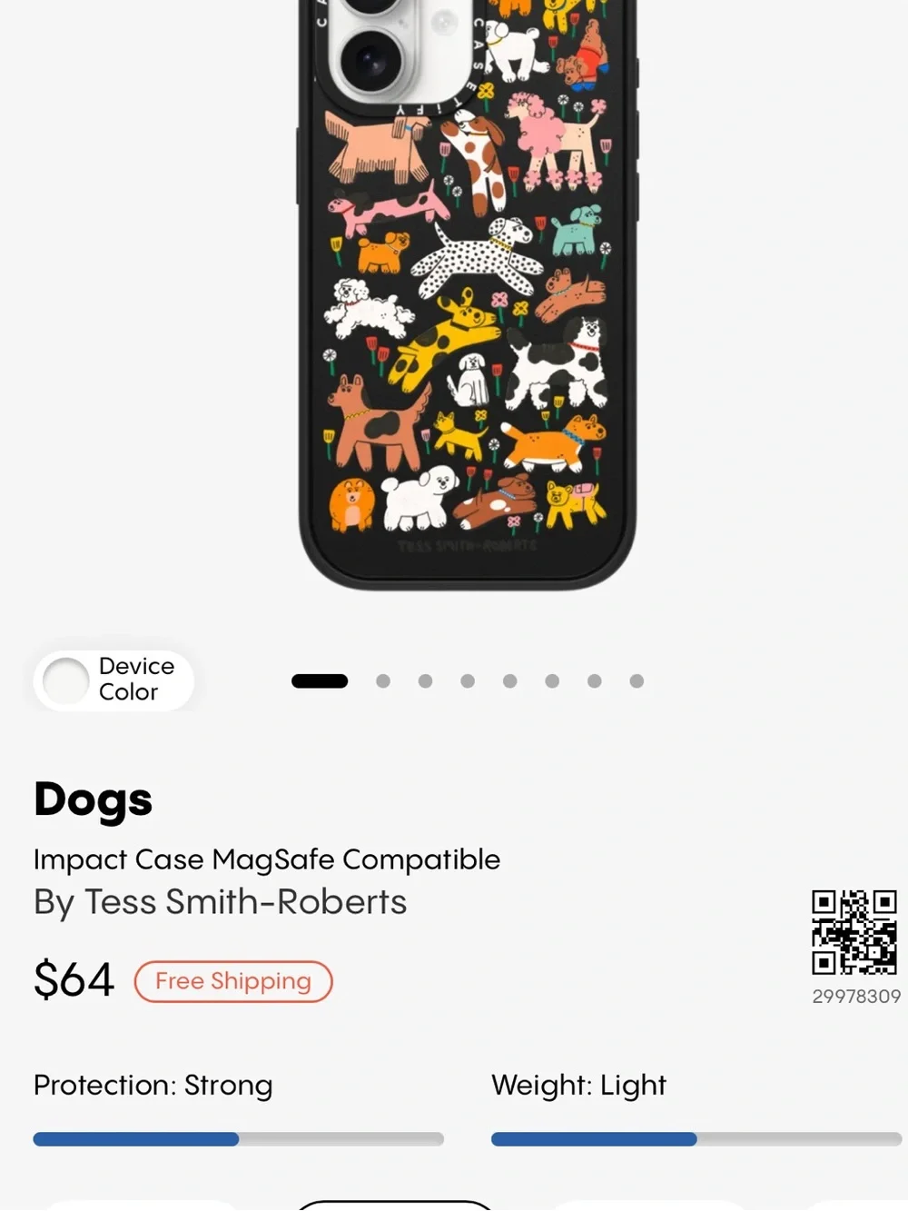 Casetify Dogs Impact Case MagSafe Compatible iPhone 12 Phone Case